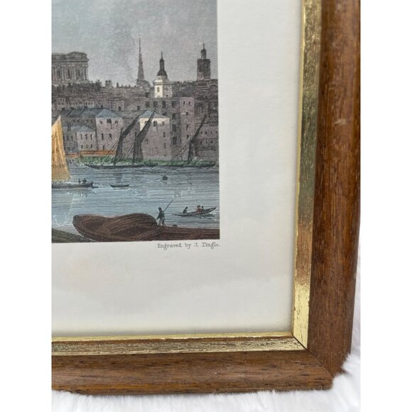 St Paul's Cathedral Original Drawing Thomas H Shepherd Engraved by J Tingle - Picture 6 of 9